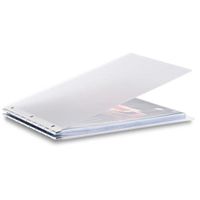 Pina Zangaro Vista A4 Landscape Screwpost Binder Mist, Includes 20 Pro-Archive Sheet Protectors (34086)