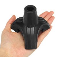 Rubber Walking Stick Ferrule Bottom Universal Stable Attachment - 1PCs