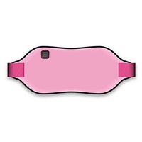 MOXIN Portable Heating Pad for Menstrual Cramps Lower Back, USB Graphene Infrared Warming Waist Belt, 3 Temperature Settings, Moxibustion Heat,Pink