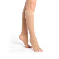 Venosan Legline Open Toe Knee Highs - 15-20 mmHg Nude Medium VL208NU