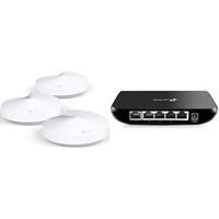 TP-Link  3-packDeco M5 Mesh with 5 port Switch for the port extension