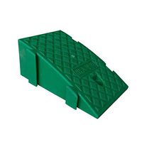 Rubber Car Curb Ramps Hospital Wheelchair Ramp, 16cm/19cm Portable Triangular Slope Pad, Community Parking Mall Threshold High Load Ramp ( Size: 25 45 19cm) Threshold Ramp Kit Set for Driveway- 1P