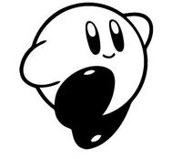 Kirby - 5 Inch - Apple Macbook Laptop Decal