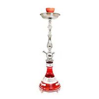 OKSLO Gemini 25 exotic complete hookah set: single hose shisha pipe with 4 hose multi