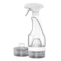 CleanPath Premium Multi-Surface Cleaner Kit - Reusable Spray Bottle + 2 Refill Pods, Makes 12 Bottles/168 oz. (Bee Spring Scent, White)