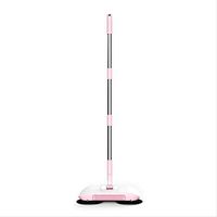 Cleaning Tools Hand Push Spin Sweeper Broom Magic Broom Dustpan Stainless Steel Handle Household Floor Cleaning Hand Push Sweeper Mop