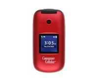 Consumer Cellular Envoy Feature Phone in Red