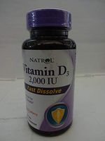 Natrol Vitamin D3 Strawberry -- 2000 IU - 90 Mini Tablets