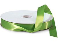 Kiwi Double Faced Satin Ribbon 7/8"x100 yds 100% Polyester (2 Spools) - WRAPS-DFS5548