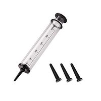 Healifty Enema Cleaner Kit Syringe Efficient Safe Anal Douche Syringe Cleaner Enemator for Man Woman 250ML (Transparent)