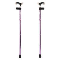 ZSMPY Cane Folding Aluminum Alloy Elderly Walking Stick Travel Aid Portable Single Turn