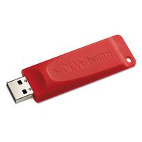 Verbatim Products - Verbatim - Store 'n' Go USB Flash Drive, 16GB - Sold As 1 Each - Compact, sleek, retractable design. - Slim body for stacked USB ports. - Simple way to transport and share files. - Security feature. - Plug-and-play capability.