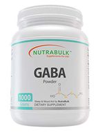 NutraBulk GABA Powder – Sleep Aid – Calming & Relaxing Support - Stress & Depression Relief – Promotes Calming & Well Being – Boosts Your Mood -1 Kilogram…