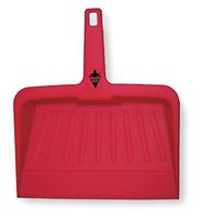 Tough Guy Hand Held Dust Pan, Red, Plastic