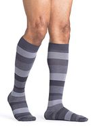 SIGVARIS Men’s Microfiber Shades 183 Calf High Compression Socks 15-20mmHg