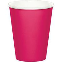 9 oz Hot/Cold Cups, Hot Magenta