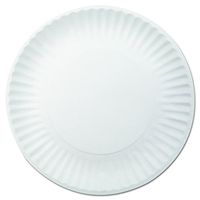 Dixie WNP9OD White Paper Plates, 9" dia, 250/Pack, 4 Packs/Carton