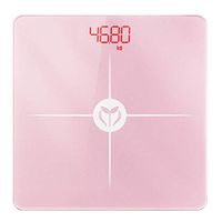 NILINLEI Ultra Slim Digital Body Weight Bathroom Scales with High Precision Sensors，LED Backlit Display,Instant Precise Reading with Step-On Feature,Slim Design