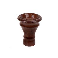 VeeBoost Hookah Bowl | Egyptian Glazed Clay | Compatible with Khalil Mamoon Hookah Set