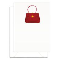 Signature Line Blank Mini Note Cards - Satchel (A Set of 6) | Rungtong & Co. Stationery Line