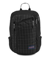 JanSport Platform Laptop Backpack - Black Reflective Grid