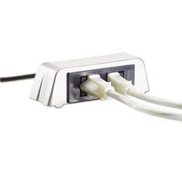 Dual-Power Outlet Hub