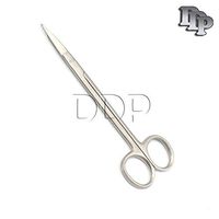 DDP DENTAL SCISSOR STRAIGHT GOLDMAN FOX 6" 15.5CM