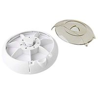 Weekly Pill Organizer Box, 7 Day Travel Pill Organizer, 7 Grid Rotating Organizer, Pill Box Organizer Pocket, Perfect for Travel, Size 10 * 10CM