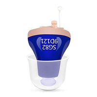 Sengdong 8 Channel Digital Hearing Amplifier for Seniors and Adults, Adopt Spiral Scream Handling Method (F01-Left, Blue)