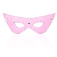 Briviee PU Leather Blindfold Mask Eye Mask for Halloween Stage Props Kit for, Kit