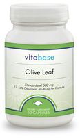 Olive Leaf (500 mg) 60 Capsules - 4 Bottles