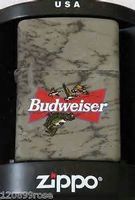 Rare Retired Budweiser Outdoors Camo Zippo Lighter
