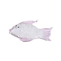 Meidexian888 Crystal Goldfish Wedding Decor Paperweight Figurine Gift Crafts Home Festive Party Decor (Pink)