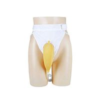 LUCKFY Male Female Urine Bag Portable Underpants Comfort Breathable Urinal System with Spill Proof Urine Collection Bag for Urine Incontinence (2 Pack),Women