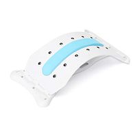 JIGAN Back Stretcher 3 Posture Corrector Positions, for Upper and Lower Lumbar Pain Relief Herniated Disc Men Women,blueandwhite