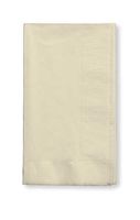 Ivory Dinner Napkin, 2 Ply, 1/8 Fold Solid (12pks Case)