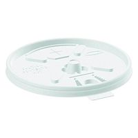 Dart 16FTLS Translucent Lift N' Lock Lid With Straw Slot (Case of 1,000)