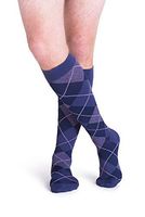 SIGVARIS Men’s Microfiber Shades 183 Calf High Compression Socks 15-20mmHg