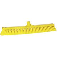 Vikan 31996 Fine Sweep Floor Broom Head, Polypropylene Block, 23-1/2" Polyester Bristle, Yellow