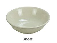 Yanco AD-507 Ardis Rim Soup Bowl, 32 oz Capacity, 7.5" Diameter, 2.5" Height, Melamine, Pack of 48