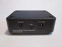 Stereo True-Random Analog White Noise Signal Generator Which Does Not Loop (Must be Patched to a Set of Computer Speakers or to Sound System)