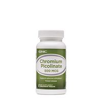 GNC Chromium Picolinate 500mcg, Vegetarian Tablets, 90 ea