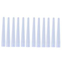 Enema Replacement Nozzle Tips (12 Pcs) - BPA-Free Enema Parts, Flexible & Soft PVC Comfort Nozzle Enema Attachment