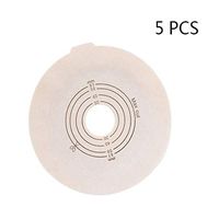 QWERT Co. Wang 2-Piece Drainable Pouch with Filter with Closed End Drainable Pouch (10PCS Bag/5PCS Chassis),Ostomychassis