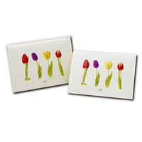 Earth Sky + Water - Tulips Notecard Set - 8 Blank Cards with Envelopes