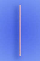 Wow Plastics Inc. Semi-Slim Cocktail/Stir Straw 7.75" - Red Stripes - 10/500 (5,000/Case)