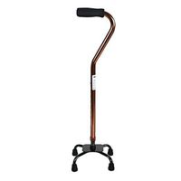 Walking Stick Walking Canes with Sponge Ergonomic Handle 10 Adjustable Height Levels for Arthritis Seniors Disabled and Elderly Mobility Aids Cane Men/Women with 4 Leg Base Heavy Duty