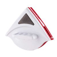 Fine Double-Sided Magnetic Glass Cleaner,Home Window Glass Cleaning Wiper Tool Magnetic Glass Cleaning Tool for High-Rise Single Glazed Windows Thickness (C)