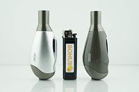 2X Zico (Original) Ergonomic Grip Refillable Butane Smooth Adjustable Jet Torch Flame Lighters with A Smiley Bonus Lighter