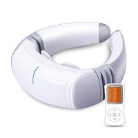 Neck Massager Intelligent Cervical Vertebra Massager with Heating Function Portable Design for Car Office Home